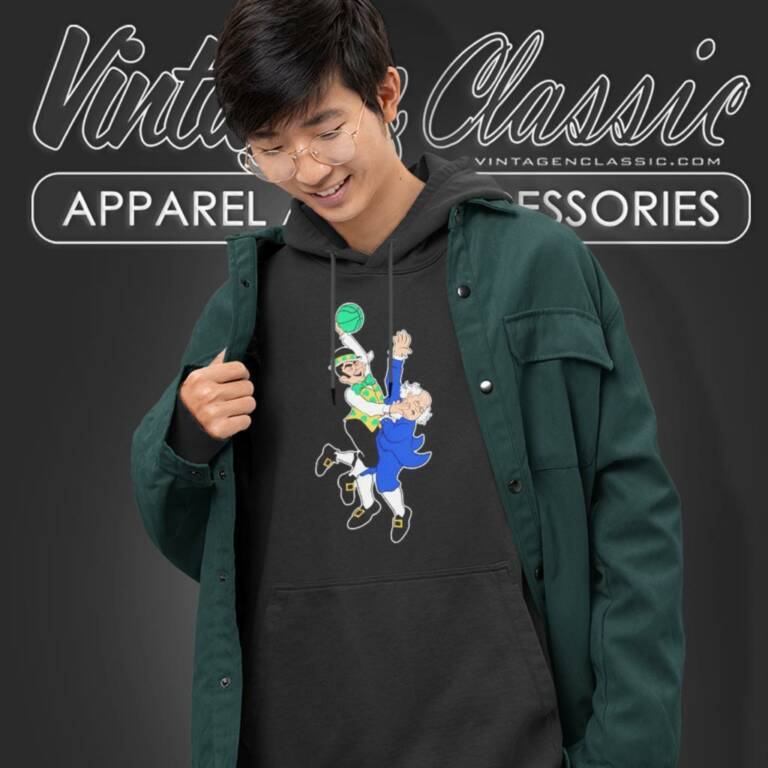 Lucky The Leprechaun Boston Celtics Dunk Hoodie Lucky The Leprechaun Boston Celtics Dunk Hoodie