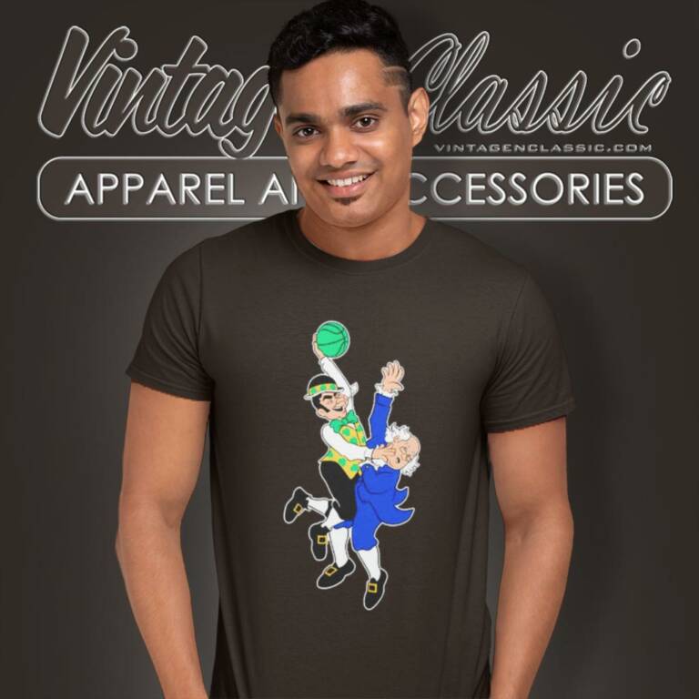 Lucky The Leprechaun Boston Celtics Dunk T Shirt Lucky The Leprechaun Boston Celtics Dunk T Shirt