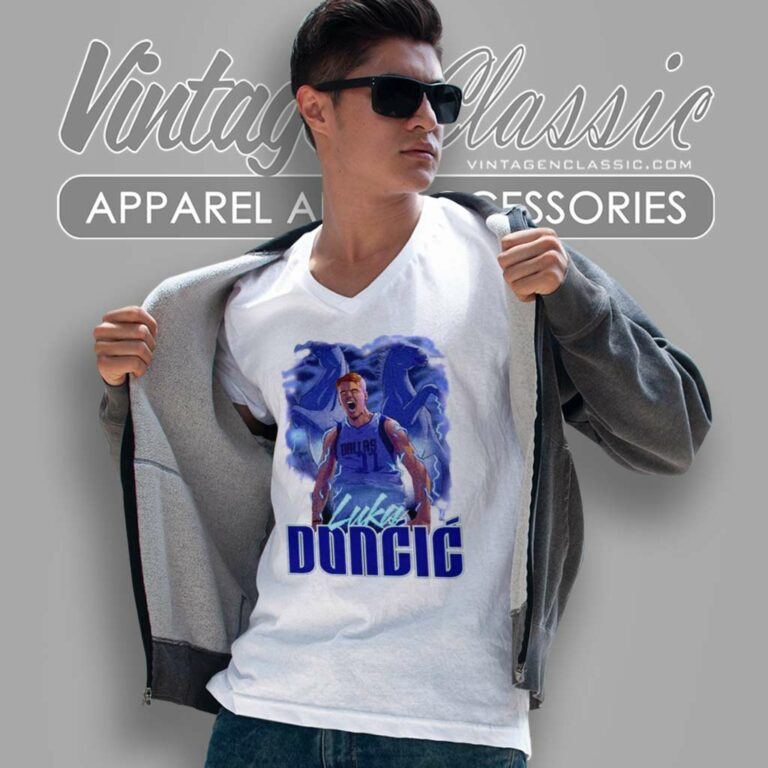 Luka Doncic Dallas Mavericks Basketball V Neck TShirt Luka Doncic Dallas Mavericks Basketball V Neck TShirt