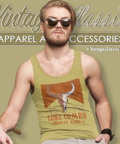 Luke Bryan Bullhead Shirt Tour 2023 Gift For Fan Tank Top Racerback