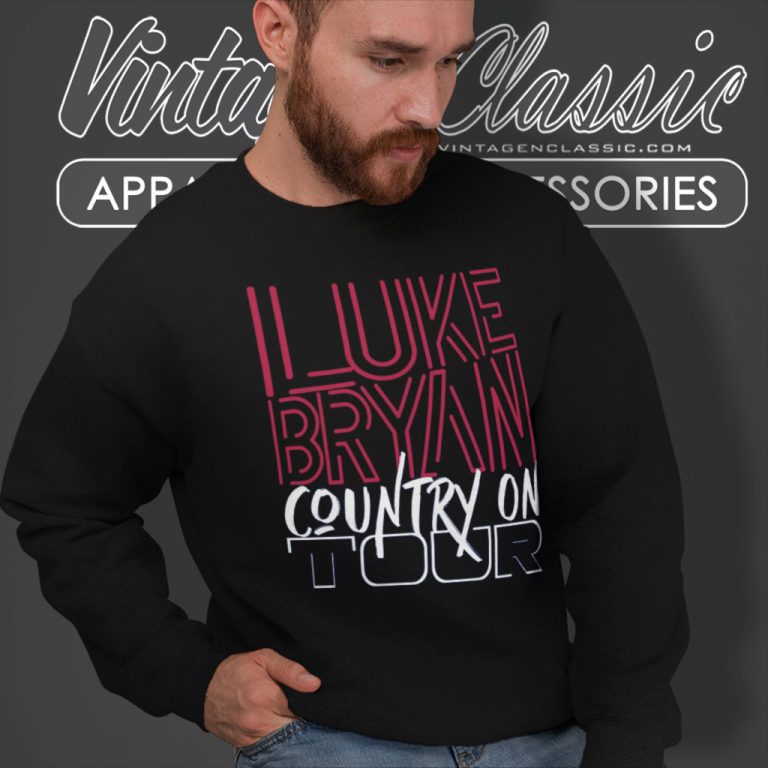 Luke Bryan Country On Tour 2023 Sweatshirt Luke Bryan Country On Tour 2023 Sweatshirt