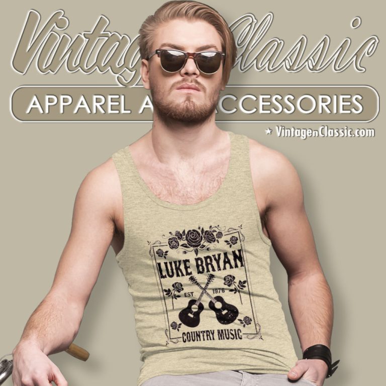 Luke Bryan Retro 90s Shirt Tour 2023 Tank Top Racerback Luke Bryan Retro 90s Shirt Tour 2023 Tank Top Racerback