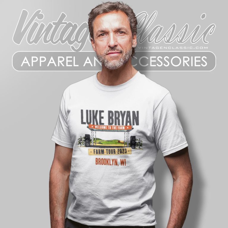 Luke Bryan Shirt Farm Tour 2023 Brooklyn T Shirt Luke Bryan Shirt Farm Tour 2023 Brooklyn T Shirt