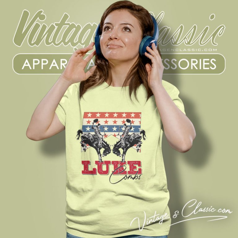 Luke Combs American Women T Shirt Luke Combs American Women T Shirt