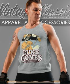 Luke Combs Beer Never Broke My Heart Tour Tank Top Racerback
