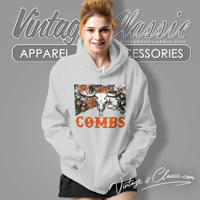 Luke Combs Bullhead Retro Style Hoodie 1 Luke Combs Bullhead Retro Style Hoodie 1