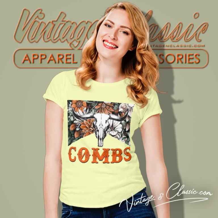 Luke Combs Bullhead Retro Style Women T Shirt 1 Luke Combs Bullhead Retro Style Women T Shirt 1