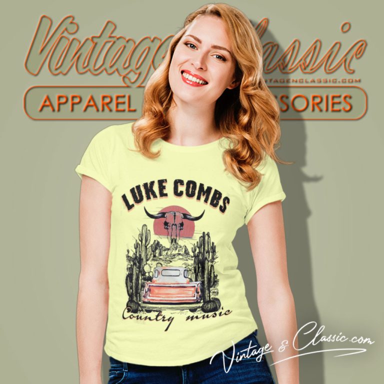 Luke Combs Bullhead Shirt Luke Combs World Tour Merch Cowboy Women T Shirt Luke Combs Bullhead Shirt Luke Combs World Tour Merch Cowboy Women T Shirt