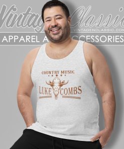 Luke Combs Country Music Combs Cowboy Tank Top Racerback