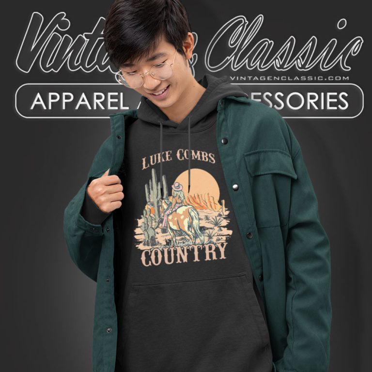 Luke Combs Cowgirl Shirt Vintage Luke Combs Country Hoodie Luke Combs Cowgirl Shirt Vintage Luke Combs Country Hoodie
