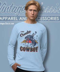 Luke Combs Shirt Cowboy Country Western Luke Combs Bullhead Long Sleeve Tee
