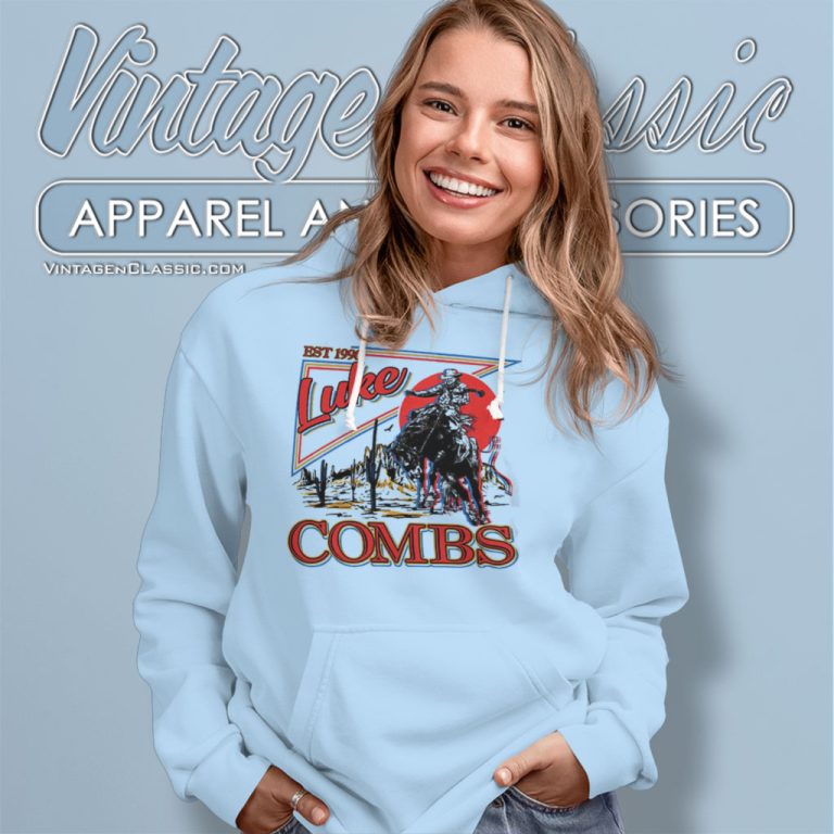 Luke Combs Shirt Est 1990 Cowboy Hoodie 2 Luke Combs Shirt Est 1990 Cowboy Hoodie 2
