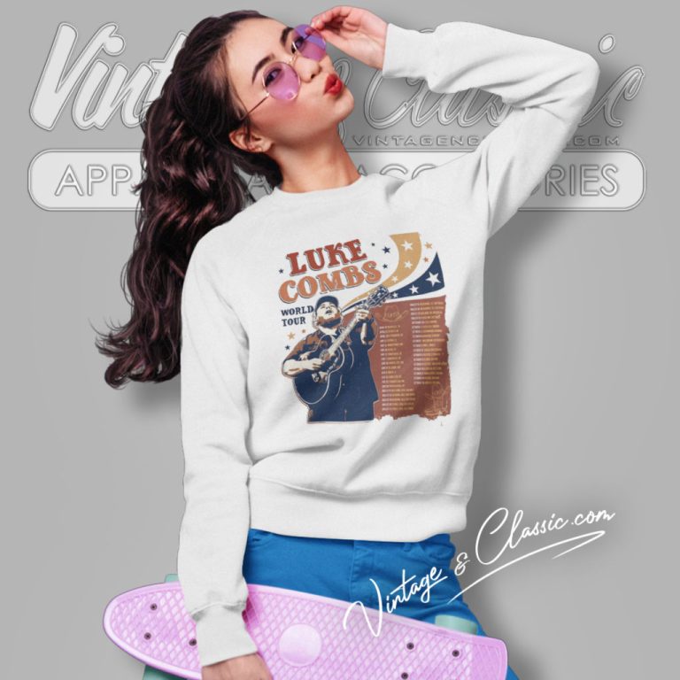 Luke Combs World Tour 2023 Sweatshirt 1 Luke Combs World Tour 2023 Sweatshirt 1