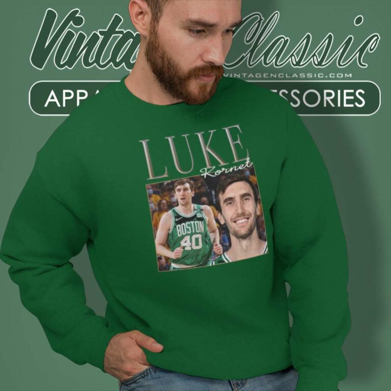 Luke Kornet Boston Celtics Sweatshirt Luke Kornet Boston Celtics Sweatshirt
