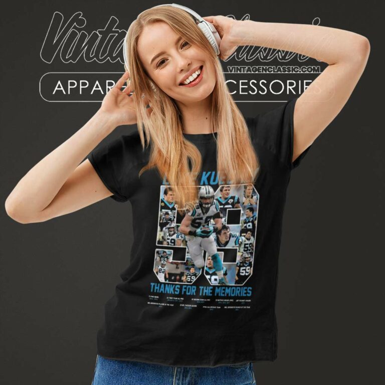 Luke Kuechly 59 Thanks For The Memories Women TShirt Luke Kuechly 59 Thanks For The Memories Women TShirt