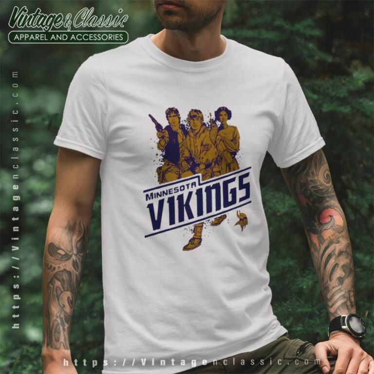 Luke Skywalker Minnesota Vikings Star Wars Rebels T Shirt Luke Skywalker Minnesota Vikings Star Wars Rebels T Shirt