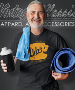 Lukes Diner Shirt Gilmore Girls Lukes Coffee Logo 5 Lukes Diner Shirt Gilmore Girls Lukes Coffee Logo V Neck TShirt