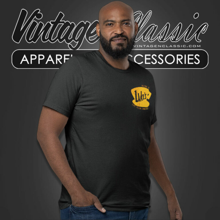 Lukes Diner Stars Hollow Shirt Chest T Shirt Lukes Diner Stars Hollow Shirt Chest T Shirt