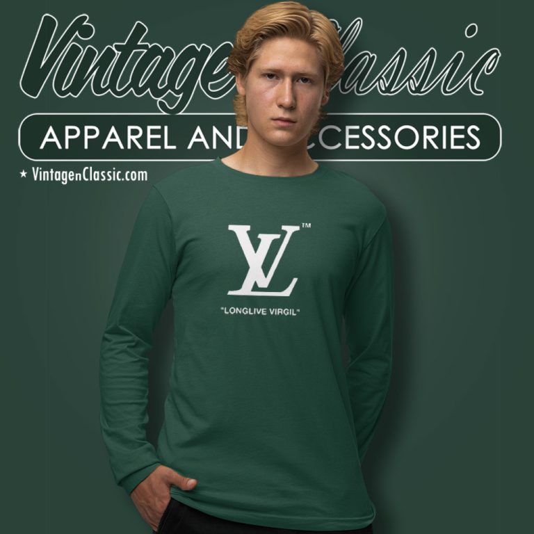 Lv Longlive Virgil Logo Long Sleeve Tee Lv Longlive Virgil Logo Long Sleeve Tee