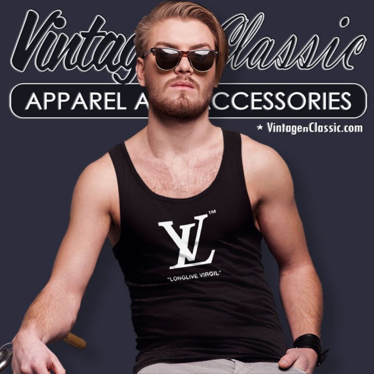 Lv Longlive Virgil Logo Tank Top Racerback Lv Longlive Virgil Logo Tank Top Racerback