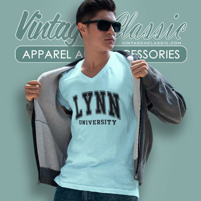 Lynn University V Neck TShirt Lynn University V Neck TShirt