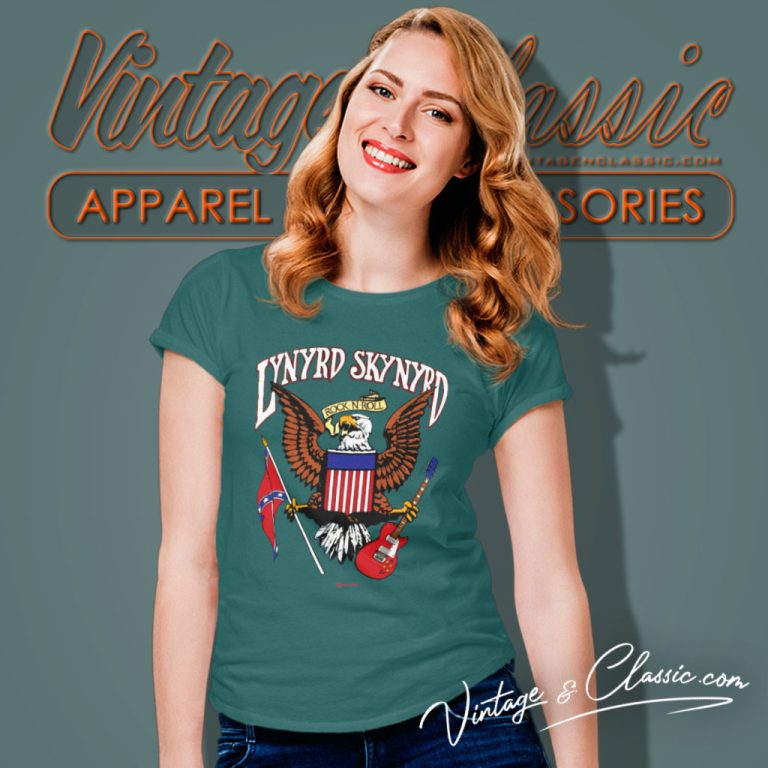 Lynyrd Skynyrd America Eagle Women T Shirt Lynyrd Skynyrd America Eagle Women T Shirt