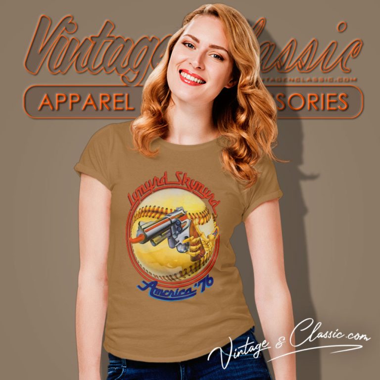 Lynyrd Skynyrd America Tour Women T Shirt Lynyrd Skynyrd America Tour Women T Shirt
