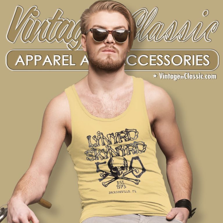 Lynyrd Skynyrd Est 1973 Tank Top Racerback Lynyrd Skynyrd Est 1973 Tank Top Racerback