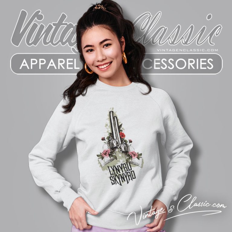 Lynyrd Skynyrd Floral Gun Sweatshirt Lynyrd Skynyrd Floral Gun Sweatshirt