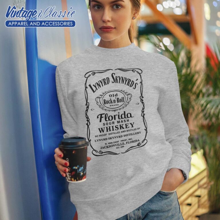 Lynyrd Skynyrd Florida Whiskey Sweatshirt Lynyrd Skynyrd Florida Whiskey Sweatshirt