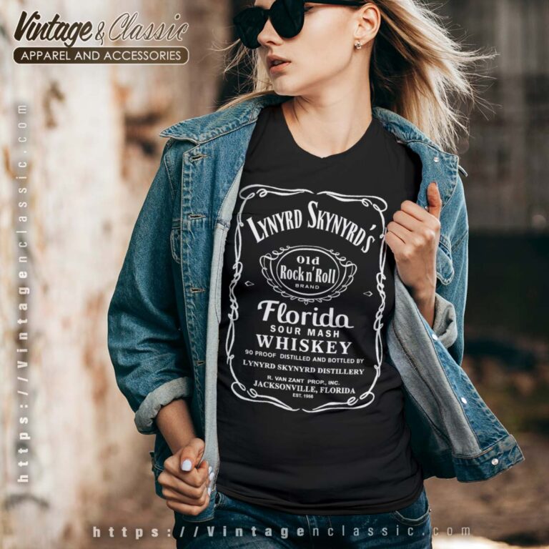 Lynyrd Skynyrd Florida Whiskey V Neck Lynyrd Skynyrd Florida Whiskey V Neck