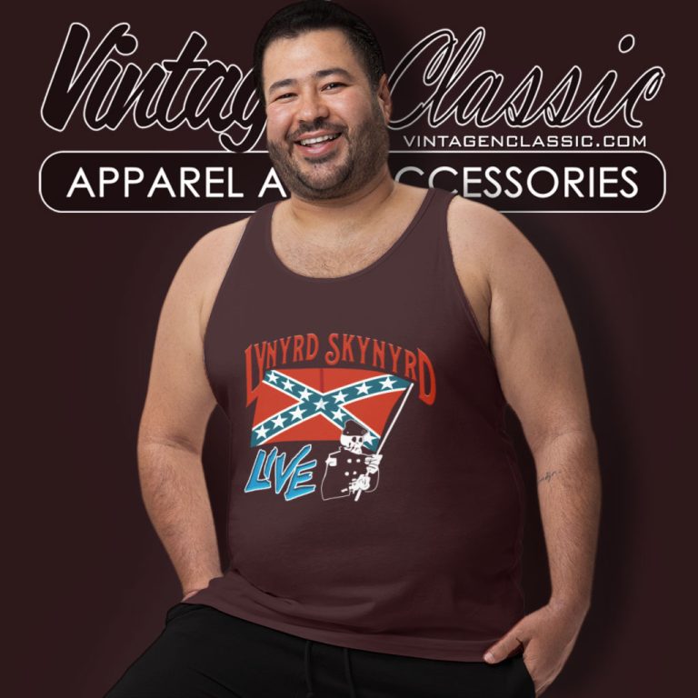 Lynyrd Skynyrd Live Tank Top Racerback Lynyrd Skynyrd Live Tank Top Racerback