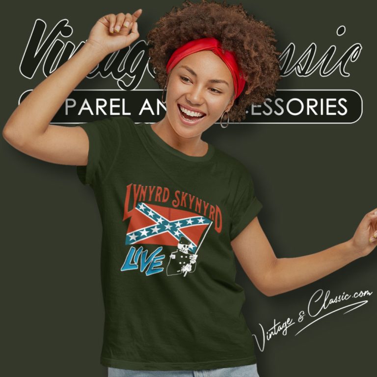 Lynyrd Skynyrd Live Women T Shirt Lynyrd Skynyrd Live Women T Shirt