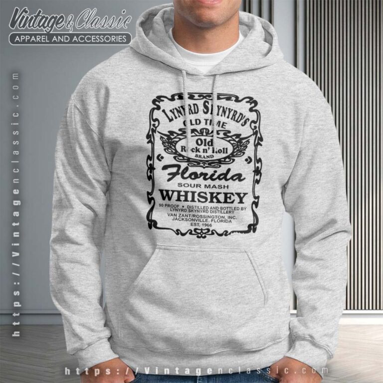 Lynyrd Skynyrd Old Time Whiskey Hoodie Lynyrd Skynyrd Old Time Whiskey Hoodie