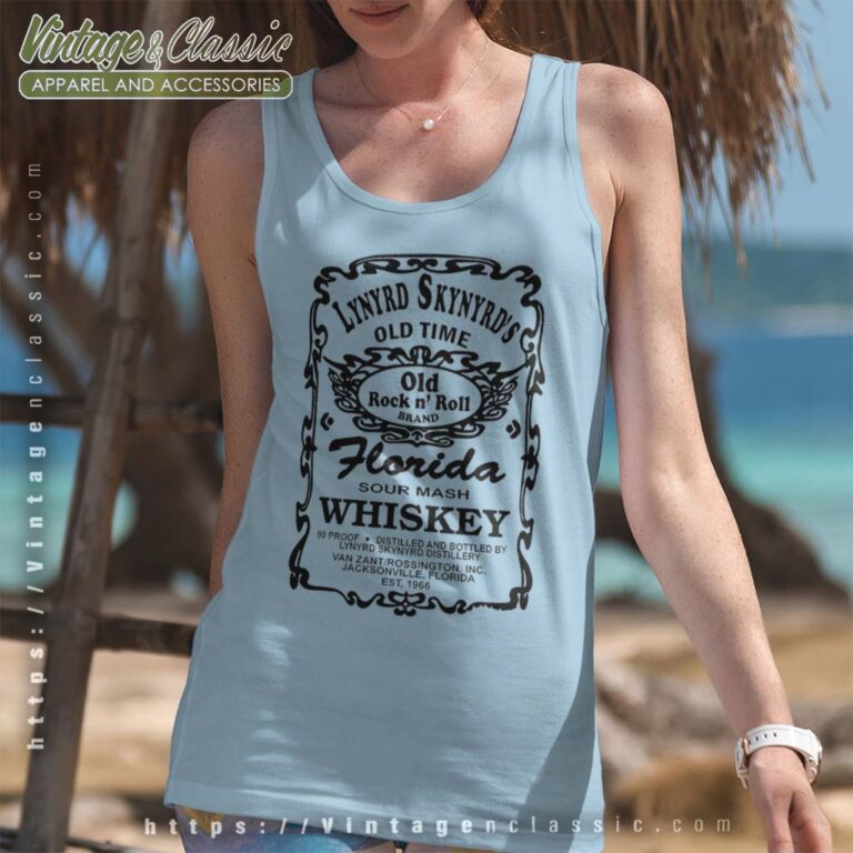 Lynyrd Skynyrd Old Time Whiskey Tank Top Lynyrd Skynyrd Old Time Whiskey Tank Top