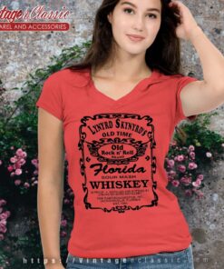 Lynyrd Skynyrd Old Time Whiskey V neck