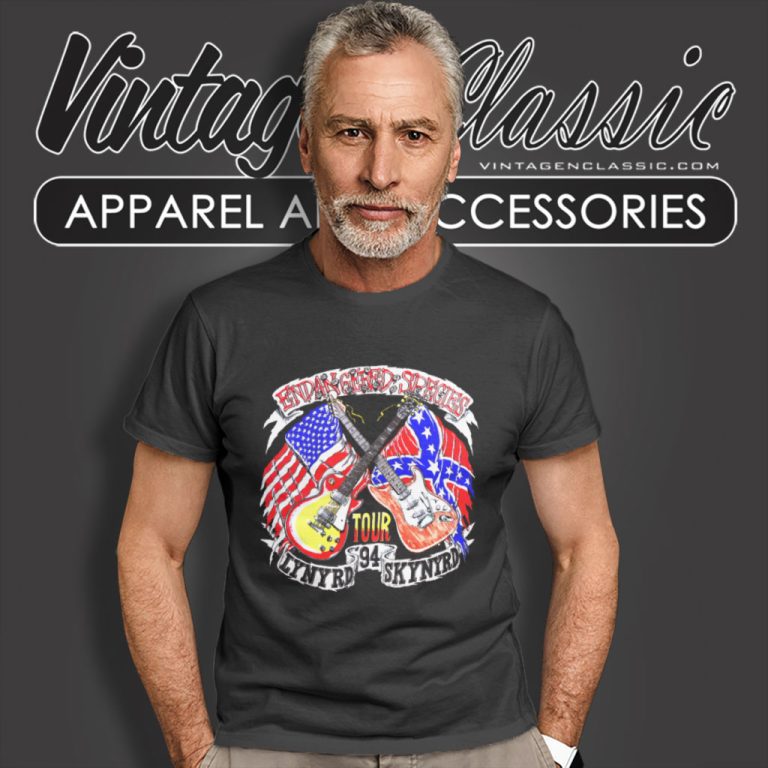 Lynyrd Skynyrd Shirt Endangered Species Tour T Shirt Lynyrd Skynyrd Shirt Endangered Species Tour T Shirt