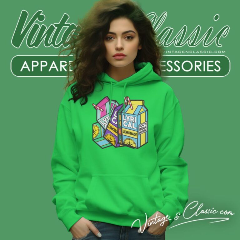 Lyrical Lemonade 100 Real Music Hoodie Lyrical Lemonade 100 Real Music Hoodie