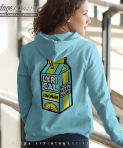 Lyrical Lemonade Big Logo Women Hoodie Backside