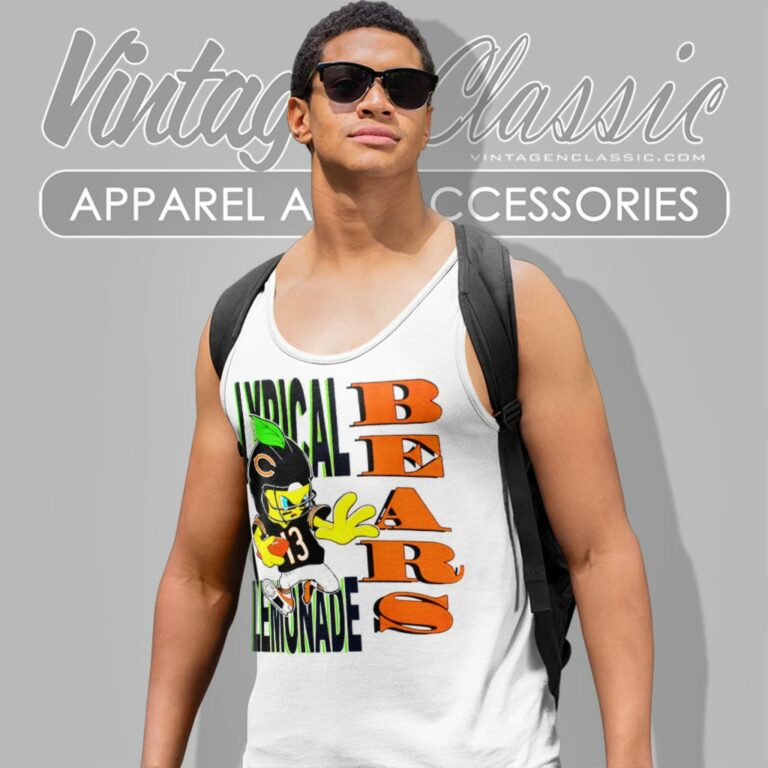 Lyrical Lemonade Chicago Bears Tank Top Racerback Lyrical Lemonade Chicago Bears Tank Top Racerback