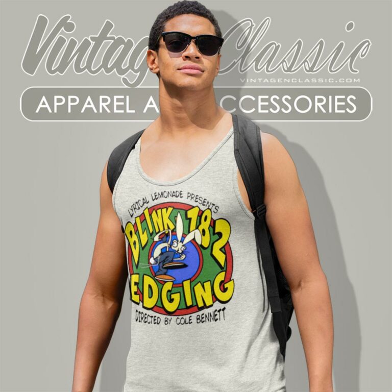 Lyrical Lemonade Presents Shirt Blink 182 Edging Directed By Cole Bennett Tank Top Racerback Lyrical Lemonade Presents Shirt Blink 182 Edging Directed By Cole Bennett Tank Top Racerback
