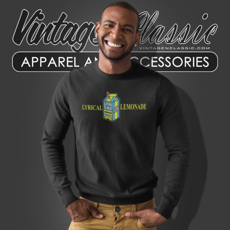 Lyrical Lemonade Shirt 100 Percent Real Music Sweatshirt 1 Lyrical Lemonade Shirt 100 Percent Real Music Sweatshirt 1