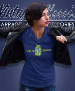 Lyrical Lemonade Shirt 100 Percent Real Music V Neck TShirt 1
