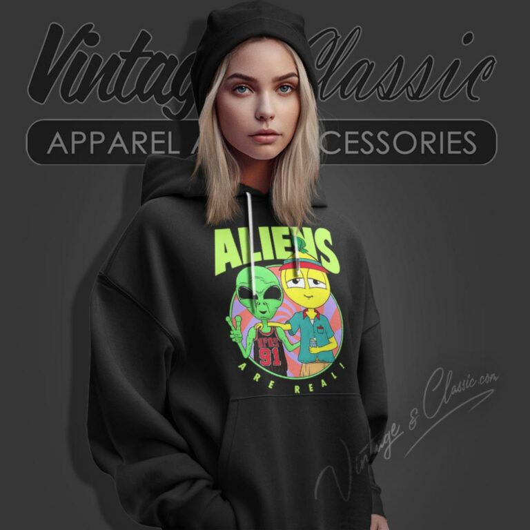 Lyrical Lemonade X Aliens Are Real Hoodie Lyrical Lemonade X Aliens Are Real Hoodie