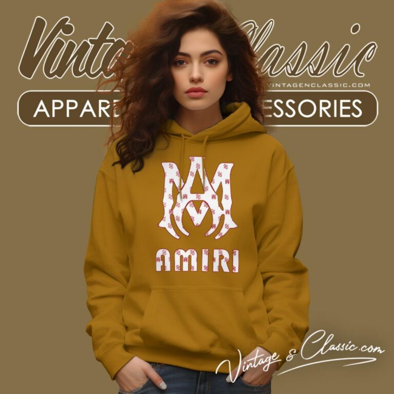 Ma Amiri Pattern Hoodie Ma Amiri Pattern Hoodie