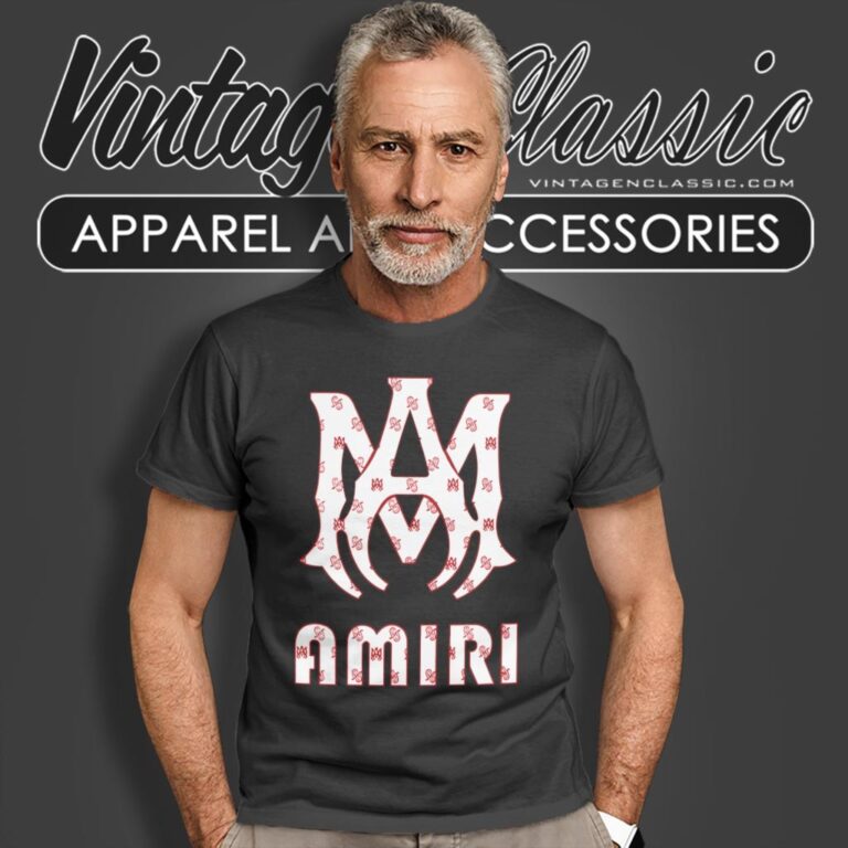 Ma Amiri Pattern T Shirt Ma Amiri Pattern T Shirt