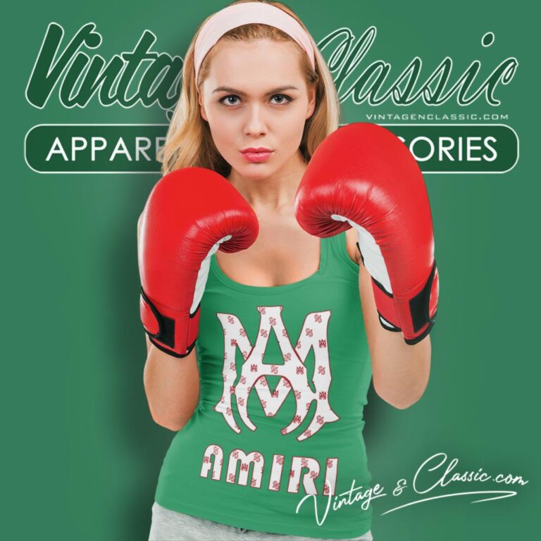 Ma Amiri Pattern Tank Top Racerback Ma Amiri Pattern Tank Top Racerback