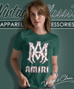 Ma Amiri Pattern Women T Shirt