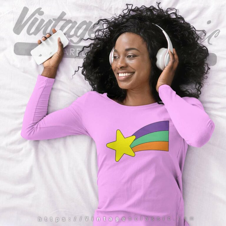 Mabel Rainbow Star Cute Halloween Long Sleeve Tee Mabel Rainbow Star Cute Halloween Long Sleeve Tee