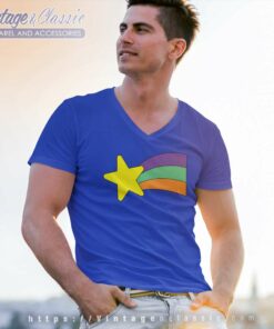 Mabel Rainbow Star Cute Halloween V Neck TShirt